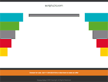Tablet Screenshot of demo.scripts24.com